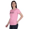 thumbnail image 4 of Inkmeso T-shirt à Col Rond Vacciné Pro-Vaccin en Coton pour Femmes, 4 of 9
