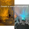 thumbnail image 2 of Aurora Borealis Night Light Projector - 16 Colors Wooden Base A, 2 of 7