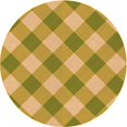 thumbnail image 1 of Ahgly Tapis Rond Lavable en Machine Intérieur Transitionnel Bière Orange, 3 Pieds Rond, 1 of 7