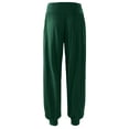 thumbnail image 4 of Dealovy Womens Yoga Pants High Waisted Baggy Comfy Solid Color Workout Running Gym Athletic Trousers with Pockets, 4 of 5