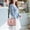 Pink 2W8, variant on Rvkxad Women's Soft Leather Shoulder Bag, Multi-Zip Large Capacity for Travel Work, Fashion Items Handbags Purses