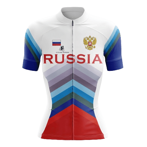 Chandail de Cyclisme pour Femmes Russie - 6TG