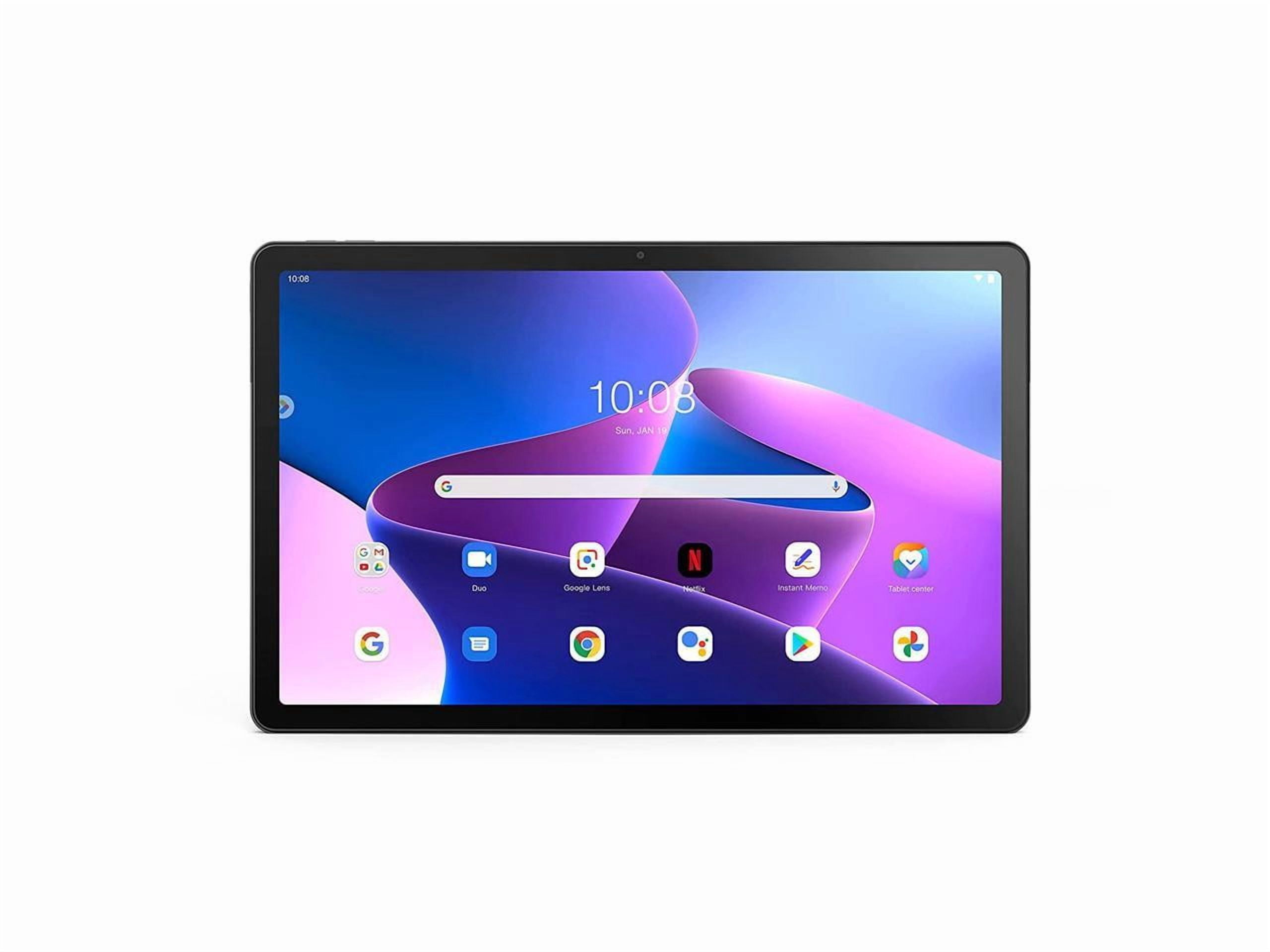 Refurbished (Good) Lenovo M10 Plus G3 10.6" 2K Tablet (MediaTek Helio G80, 4GB RAM, 64GB eMCP, Android) - Storm Grey (ZAAJ0042US)