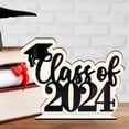 thumbnail image 4 of EGNMCR Room Decor, Home Decor 2024 Graduation Season Wooden Setup Holiday Home Decoration Wooden Sign Graduation Party Desktop Decoration Display items, 4 of 4