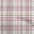 thumbnail image 1 of oneOone Polyester Spandex Brown Fabric Check Sewing Craft Projects Fabric Prints By Yard 56 Inch Wide, 1 of 4