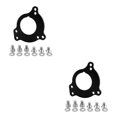 thumbnail image 4 of ZheElen Bike Adapter Bottom Bracket Plate Chain Guide Aluminum Alloy Conversion Portable Professional Cranksets Repair Black 2Set, 4 of 6
