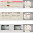 thumbnail image 4 of AMERTEER Auto-Réinitialisation sur-Sous-Tension Dispositifs de Protection Ménage 220v 63a 2p Automatique Récupération sur / sous le Protecteur de Tension, 4 of 6