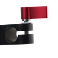 thumbnail image 4 of Milaget 90 Degree Right Angle 15mm Rod Clamp Adapter for DSLR Camera Rod Support Rig Red, 4 of 9