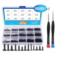thumbnail image 1 of 1800Pcs Self Tapping Mini Electronic Screw Assortment Wood Screws Set M1-M1.7 Black, 1 of 5