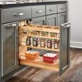 thumbnail image 3 of Rev-A-Shelf 11" Door/ Drawer Base Cabinet Organizer Soft-close, 448-BDDSC-11C, 3 of 10