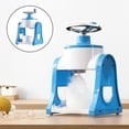 thumbnail image 4 of veasfak Ice Snow Cone Maker Ice Shaver Hand Crank Shaved Ice Maker Household Ice Breaker Blue, 4 of 8