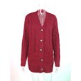 thumbnail image 2 of CPOKRTWSO Cardigan Tricoté Surdimensionné à Manches Longues Ouvert pour Femmes, 2 of 4