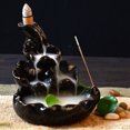 thumbnail image 3 of SXcggal One Incense Porcelain Burner Ceramic Backflow Holder Home Multifunctional Artistic Beautiful Desktop Decoration, 3 of 4