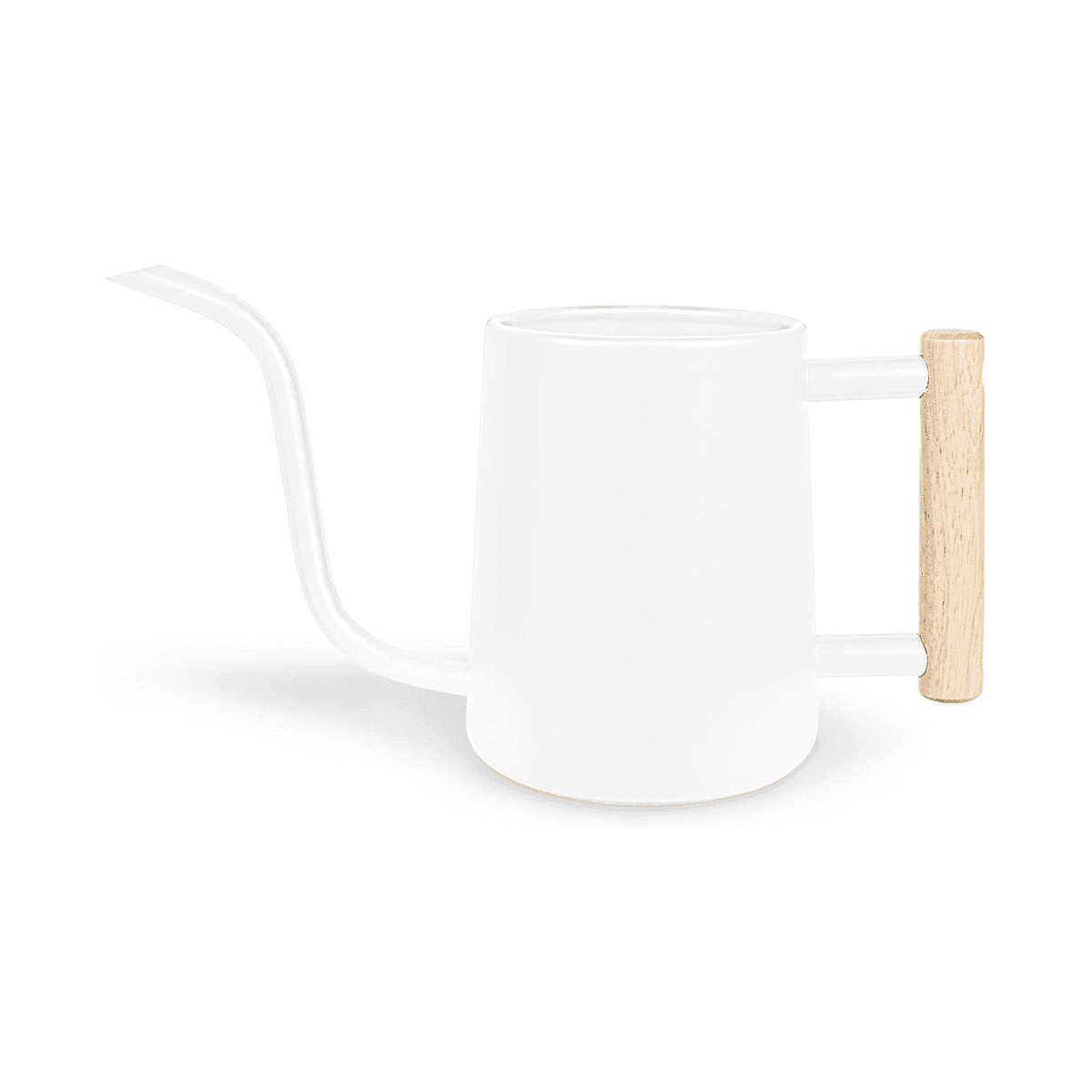 Watering Can Indoor Plants, 35 /1000 Ml Metal Stainless Steel Watering Can Pot with Long Spout for Indoor House White