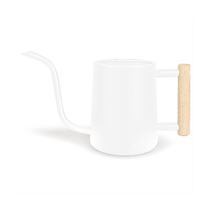 Abreuvement des plantes intérieures, 35 /1000 Pot d'arrosage en en acier inoxydable métal Ml avec longue goutte pour la maison intérieure blanc