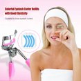 thumbnail image 3 of Eyelash Curler Refills Flexible Replacement Pads Rubber Solid Fine Workmanship Heavy-duty Practical Replace the Adhesive Strip Blue (Four), 3 of 4
