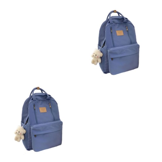relayinert Fabric Shoulder Bag Reliable Partner For Everyday Adventures Multi-functional blue 32*12*42cm 2Set