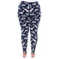 thumbnail image 4 of White Mark Legging Imprimé Chat Super Doux pour Femmes, 4 of 5