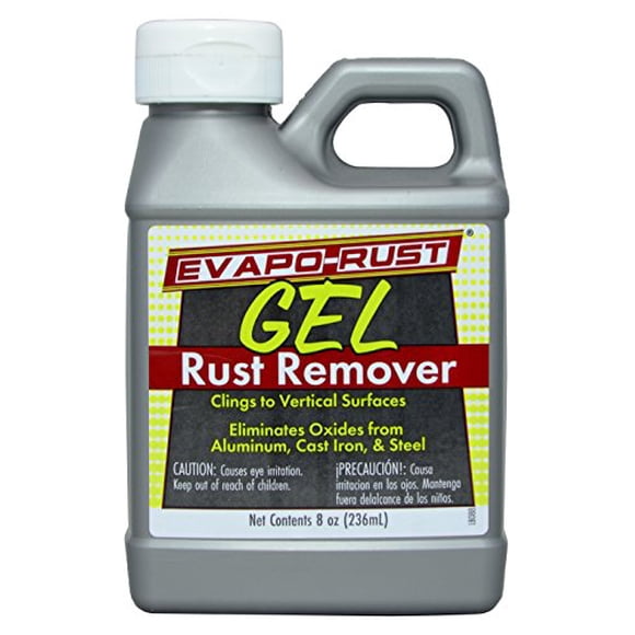 Evapo-Rust GEL Antirouille Enlève la Rouille et les Taches de Rouille sur la Plupart des Surfaces, 8 Oz