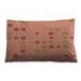 thumbnail image 1 of Ahgly Company Patterned Indoor Rectangular Bright Orange Lumbar Throw Pillow, 13 inch by 19 inch, 1 of 5