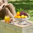 thumbnail image 2 of Coffee Tables for Living Room Fruit Plate High Value Light Pitch Snack Display Accent Gift Outdoor Coffee Table, 2 of 6
