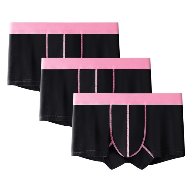 Plebaso Mens Boxer Briefs Cotton Stretch Comfortable Underwear Everyday Elastic Men's Boxers Multipacks