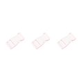 thumbnail image 3 of relayinert 10pcs/set Easy To Buckle Strap With Multi-Color Clasp Belt Buckles High Compatibility ABS Release Buckle Hook Buckle white 3Set, 3 of 6