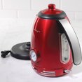thumbnail image 2 of Nostalgia RWK150 Retro Bouilloire Électrique 1,7 Litre avec Thermostat, Rouge, 2 of 4