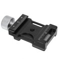 thumbnail image 1 of Quick Release Plate Adapter, Unique Design Aluminum Alloy 1/4in Screw Hole Quick Release Plate Clamp With Strap Buckle For Tripod Ballhead, 1 of 8