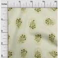 thumbnail image 2 of oneOone Viscose Chiffon Greenish Beige Fabric Block Sewing Material Print Fabric By The Yard 42 Inch Wide, 2 of 5