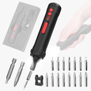 250r/min 3.0Nm Screwdriver Metal Bits Set Multifunctional Screwdrivers Repairing Tool Kit Electric Screw Driver with