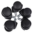 thumbnail image 4 of Office Chair Wheels Set,5PCS Office Chair Wheels Furniture Caster Wheels Chair Caster Compact and Lightweight, 4 of 12