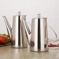 thumbnail image 1 of 1.5/2L Stainless Steel Long Mouth Water Coffee Teapot Kettle Home Kitchen Tool, 1 of 7