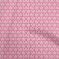 thumbnail image 1 of oneOone Polyester Spandex Light Pink Fabric Floral Fabric For Sewing Printed Craft Fabric By The Yard 56 Inch Wide, 1 of 4