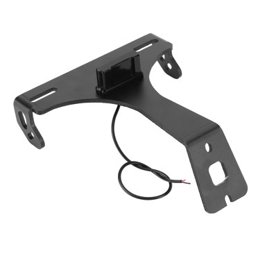 Motorcycle License Plate Holder,CNC License Plate Holder Motorcycle License Plate Bracket Rear License Plate Mount Smart Functionality