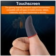 thumbnail image 4 of tamizeot 2 Pieces Fingertip Mobile Gaming Sleeves Seamless Smartphones Game Controllers Set Boys Hand Accessories No.01 1Set, 4 of 6
