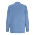 thumbnail image 4 of Timegard Womens Tops Long Sleeve V-Neck Knit Comfy Pullover Sweater Fall Winter Casual Loose Warm Tops, 4 of 5