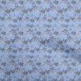 thumbnail image 1 of oneOone Rayon Light Blue Fabric Tropical Craft Projects Decor Fabric Printed By The Yard 56 Inch Wide, 1 of 5