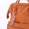 thumbnail image 3 of OUSITAID Porte-Clés Porte-Clés Étincelant hree-dimensional Animal Pattern Decoration Paon Faux Cristal Strass Porte-Clés Sac Accessoire, 3 of 6