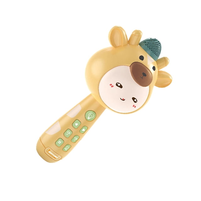 Bluetooth Speaker Handheld Microphone for Wireless Microphone Handheld Kids Girls yellow