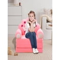 thumbnail image 3 of HomeNest Plush Folding Children's Sofa Backrest Armchair 2 In 1 Folding Children's Sofa Cute Cartoon Lazy Sofa Without Padding Or Padding Core, 3 of 4