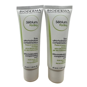 Bioderma Sebium Hydra Ultra Hydratant les soins de compensation 1.33 OZ Ensemble de 2