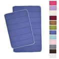 thumbnail image 3 of MesaSe Brand Clearance! Memory Foam Soft Bath Mats - Non Slip Absorbent Bathroom Rugs Rubber Back Runner Mat for Kitchen Bathroom Floors 17 ”X 24” Machine Washable, 3 of 9