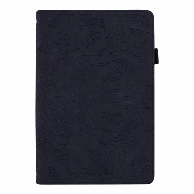 Funda For Honor Pad X8 Lite Case 10.1 AGM3-W09HN Tree Embossed Stand Back Shell for Honor Pad X8 Lite X8 Cover Tablet Case Black-Flower Honor Pad X8 Lite