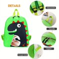 thumbnail image 2 of 3D Dinosaur School Bag New Children Cartoon Backpack Cute Kindergarten Small Bookbag, 2 of 5