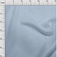 thumbnail image 3 of oneOone Cotton Silk Light Blue Fabric Stars Craft Projects Decor Fabric Printed By The Yard 42 Inch Wide, 3 of 4