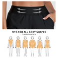 thumbnail image 4 of RELLECIGA Shorts de Bain Taille Haute pour Femmes avec Poches Protection Solaire UV, 4 of 10