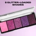 thumbnail image 3 of Hard Candy Glitteratzi, Eye Shadow Palette, Glitter Finish, Solar Shower, 5 Sparkling Shades, 3 of 5