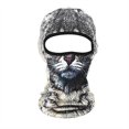 thumbnail image 1 of Visage de Cyclisme pour Activités Extérieures - Visage d'Animal 3D avec Oreilles pour Festivals de Musique, Raves, Fêtes d'Halloween, 1 of 3