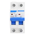 thumbnail image 2 of MCB Circuit Breaker DZ47-63 2P Miniature Circuit Breaker Leakage Protection Air Switch 400VAC, 2 of 7